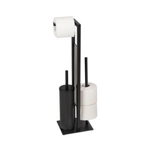 Wenko WENKO 25400100 - WC štětka RIVALTA 18x70 cm černá