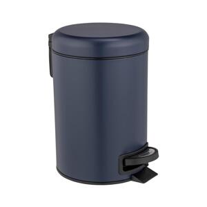 Wenko WENKO 25153100 - Koš na odpadky LEMAN 17x25 cm modrá/černá