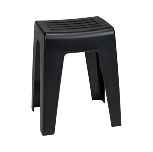 Wenko WENKO 25156100 - Stolička KUMBA 38x47 cm černá