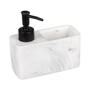 Wenko WENKO 54668100 - Dávkovač mýdla RESA 14,5x14,3 cm bílá/černá