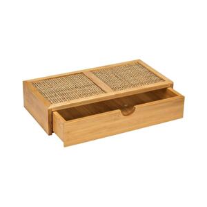 Wenko WENKO 25603100 – Organizér ALLEGRE 28x14 cm hnědá