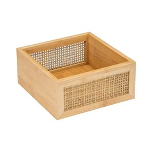 Wenko WENKO 25601100 - Tácek na vanu ALLEGRE 15x7 cm hnědá