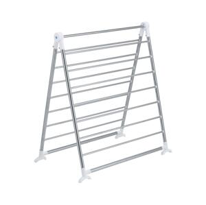 Wenko WENKO 3772020100 - Sušák PROFI 65x150 cm nerez/stříbrná/bílá