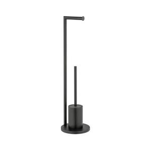 Wenko WENKO 25675100 - WC set FERLA 18x69,5 cm černá