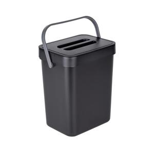 Wenko WENKO 55027100 - Odpadkový koš BLACK OUTDOOR KITCHEN 19x24 cm černá/šedá/čirá