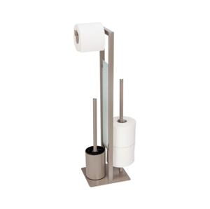 Wenko WENKO 25553100 - WC štětka RIVALTA 18x70 cm béžová/černá