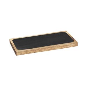 Wenko WENKO 55103100 - Prkénko BLACK OUTDOOR KITCHEN 30x15 cm hnědá/šedá