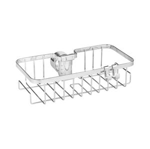 Wenko WENKO 25678100 - Košík FLORESTA 24x14 cm stříbrná