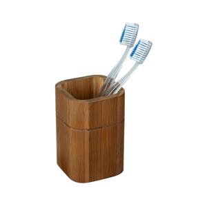 Wenko WENKO 26101100 - Držák kartáčků SERRO 7,5x11 cm hnědá
