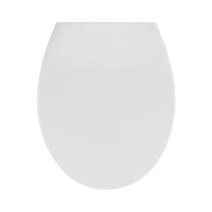 Wenko WENKO 21903100-WC sedátko SAMOS 44,5x37,5 cm bílá/stříbrná