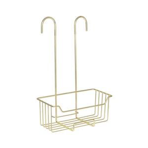 Wenko WENKO 25937100 - Sprchový koš MILO 25x36 cm nerez/zlatá/čirá