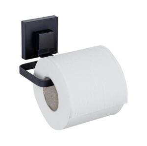 Wenko WENKO 71447800 - Držák toaletního papíru VACUUM-LOC QUADRO ED 14x11 cm černá