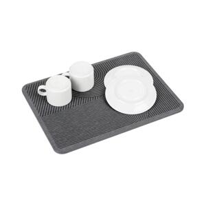 Wenko WENKO 54955100 - Odkapávací podložka DAMON 40x30 cm diatomit/šedá