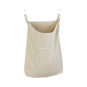 Wenko WENKO 62107100 - Koš na prádlo CANGURO 52x81 cm béžová/stříbrná
