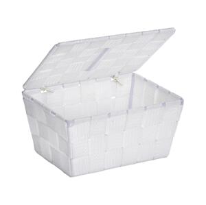Wenko WENKO 22077100 - Koš ADRIA 19x14 cm bílá