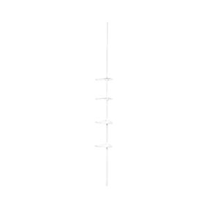 Wenko WENKO 3201010100 - Rohový prvek COMPACT 26x195 cm bílá