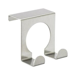 Wenko WENKO 8411100 - Háček 5x5 cm nerez/stříbrná