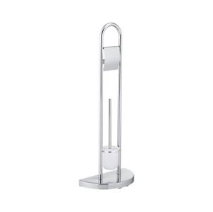 Wenko WENKO 16608100 - WC štětka COSENZA 33x84 cm lesk. chrom/satin