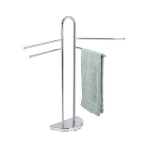 Wenko WENKO 16610100 - Stojan na ručníky COSENZA 33x93,5 cm lesk. chrom