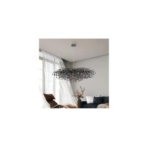 Paul Neuhaus Paul Neuhaus 2031-18 - Lustr na lanku ICICLE 15xG9/40W/230V 75x150 cm černá