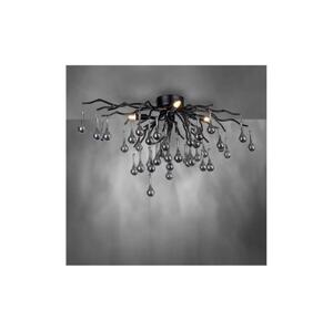 Paul Neuhaus Paul Neuhaus 8090-18 - Přisazený lustr ICICLE 4xG9/40W/230V 30x60 cm černá