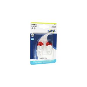 Narva SADA 2x LED Autožárovka W21W W3x16d/1,75W/12V červená - Narva 18100RPNVAB2