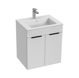 JIKA JIKA H4536111763001 - Koupelnová skříňka s umyvadlem CUBE 60,7x55 cm bílá