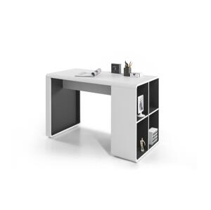 MC Akcent Psací stůl TEO bílá/antracit 40170WG7