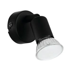 Eglo Eglo 780457 - LED Nástěnné bodové svítidlo ESCALERA 1xGU10/2,8W/230V 3000K černá