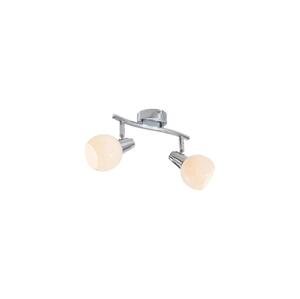 LED Bodové svítidlo DOXY 2xE14/4W/230V lesklý chrom