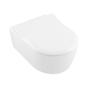 Villeroy & Boch 5656RS01 - Závěsné WC s prkénkem SoftClose AVENTO keramika/bílá 5656RS01