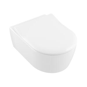 Villeroy & Boch 5656RSR1 - Závěsné WC s prkénkem SoftClose AVENTO keramika/bílá 5656RSR1