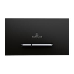 Villeroy & Boch 922169AN -Splachovací tlačítko VICONNECT matná černá/matný chrom 922169AN