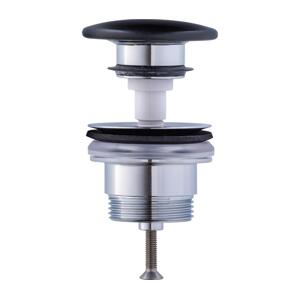 Duravit Duravit 50791300 - Umyvadlová výpusť PUSH-OPEN pr. 6,5 cm matný antracit