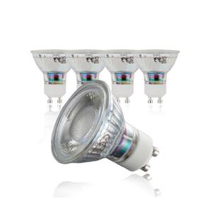 B.K. Licht B.K.Licht - SADA 5x LED Žárovka GU10/5W/230V 3000K 50-LMF-008-5