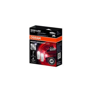 Osram SADA 2x LED Autožárovka NIGHT BREAKER W2.1x9.5d/1W/12V 5700K - Osram