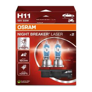 Osram SADA 2x Autožárovka NIGHT BREAKER H11 PGJ19-2/55W/12V - Osram