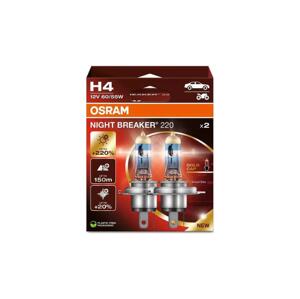 Osram SADA 2x Autožárovka NIGHT BREAKER H4 P43t/60/55W/12V - Osram