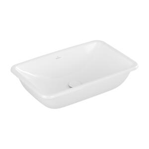 Villeroy & Boch 4A580101-Zápustné umyvadlo LOOP&FRIENDS 61,5x38 cm keramika/bílá 4A580101
