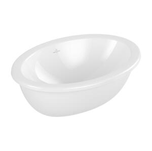 Villeroy & Boch 4A540001-Zápustné umyvadlo LOOP&FRIENDS 48,5x32 cm keramika/bílá 4A540001