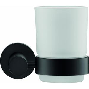 Duravit Duravit 99204600 - Nástěnný stojánek na zubní kartáčky D-CODE pravá matná černá