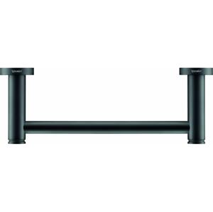 Duravit Duravit 99144600 - Vanový úchyt D-CODE 28,4 cm matná černá