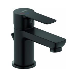 Duravit DC1013001046 - Umyvadlová baterie + výpusť D-CODE matná černá DC1013001046
