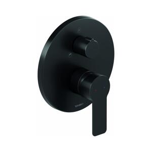 Duravit DC5210012046-Vanová baterie pro podomítkovou instalaci D-CODE mat. černá DC5210012046