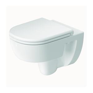 Duravit 45130900B2 - Závěsné WC s prkénkem D-CODE keramika/lesklá bílá 45130900B2