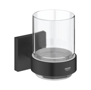 GROHE GROHE 410972430 - Sklenička s držákem START CUBE černá