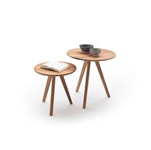 MC Akcent Sada 2x konferenční stolek VEYLOR dub 4069362001830