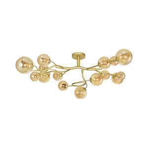 Brilagi Brilagi - LED Přisazený lustr MISTEL 15xG9/3W/230V zlatá