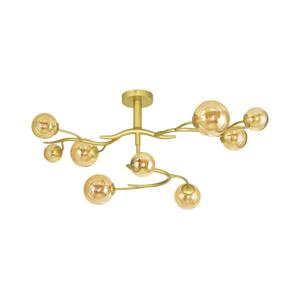 Brilagi Brilagi - LED Přisazený lustr MISTEL 9xG9/3W/230V zlatá