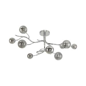 Brilagi Brilagi - LED Přisazený lustr MISTEL 9xG9/3W/230V lesklý chrom/kouřová